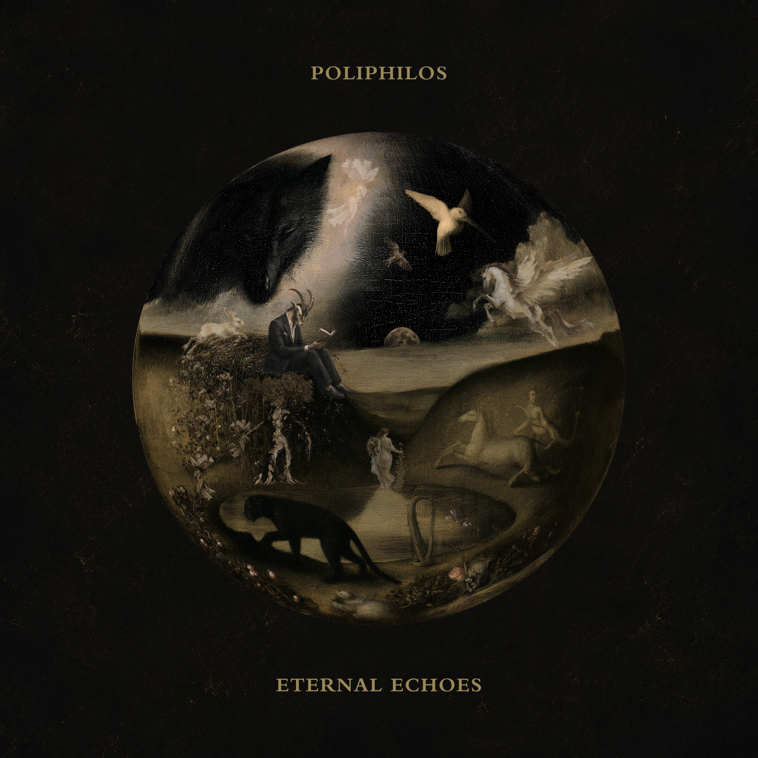Poliphilos "Eternal Echoes" Album Cover Art