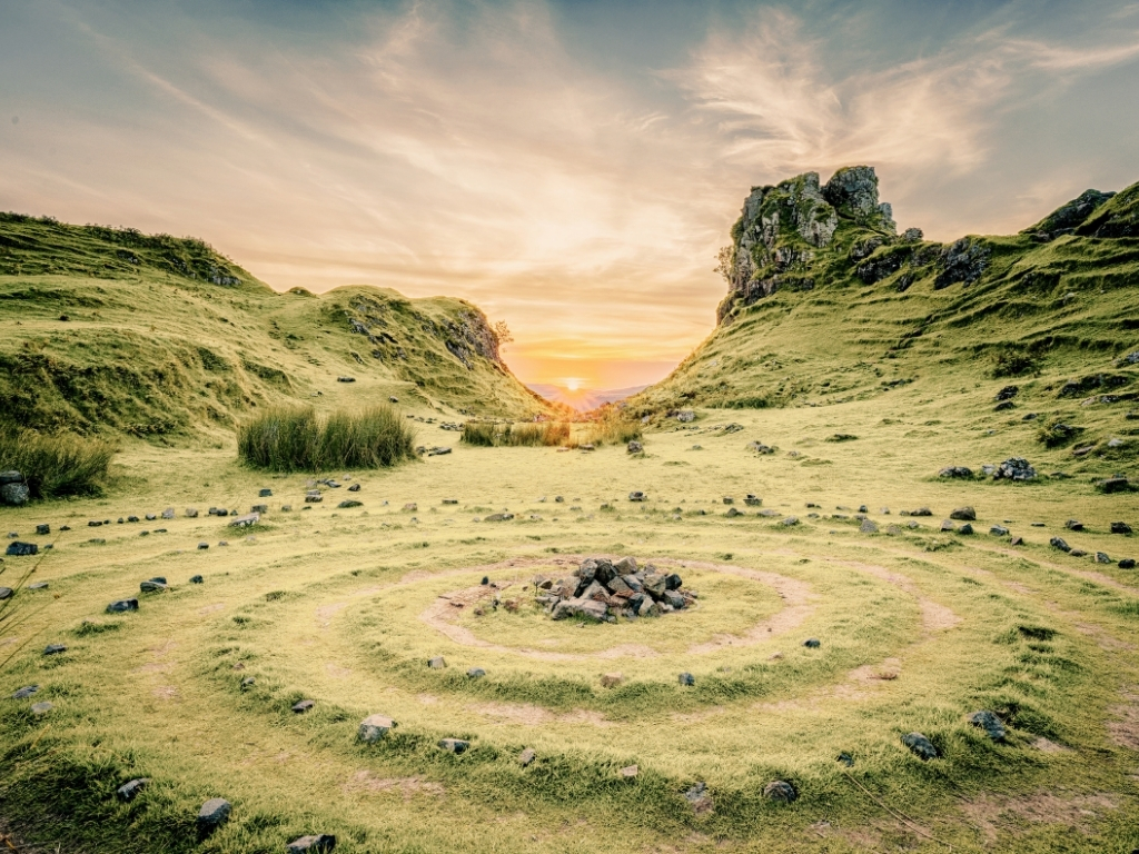 Morning - Ritual site